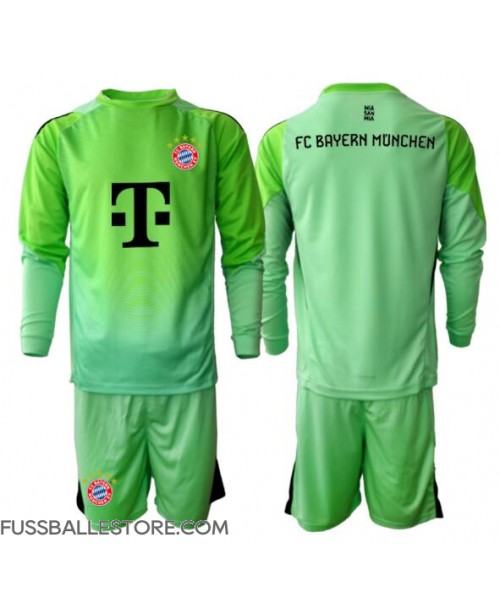 Günstige Bayern Munich Torwart Heimtrikotsatz Kinder 2025-26 Langarm (+ Kurze Hosen) Günstige Bayern Munich Torwart Heimtrikotsatz Kinder 2025-26 Langarm (+ Kurze Hosen)